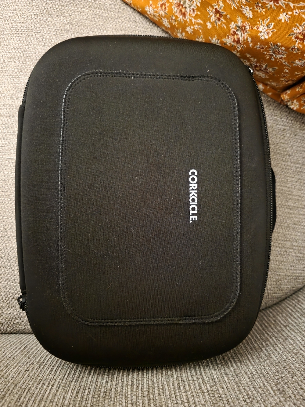 Corkcicle Black Hard Shell Lunchbox